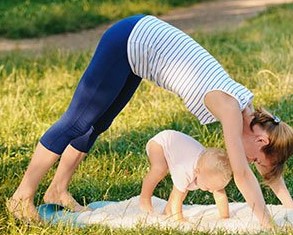 mommy and me yoga