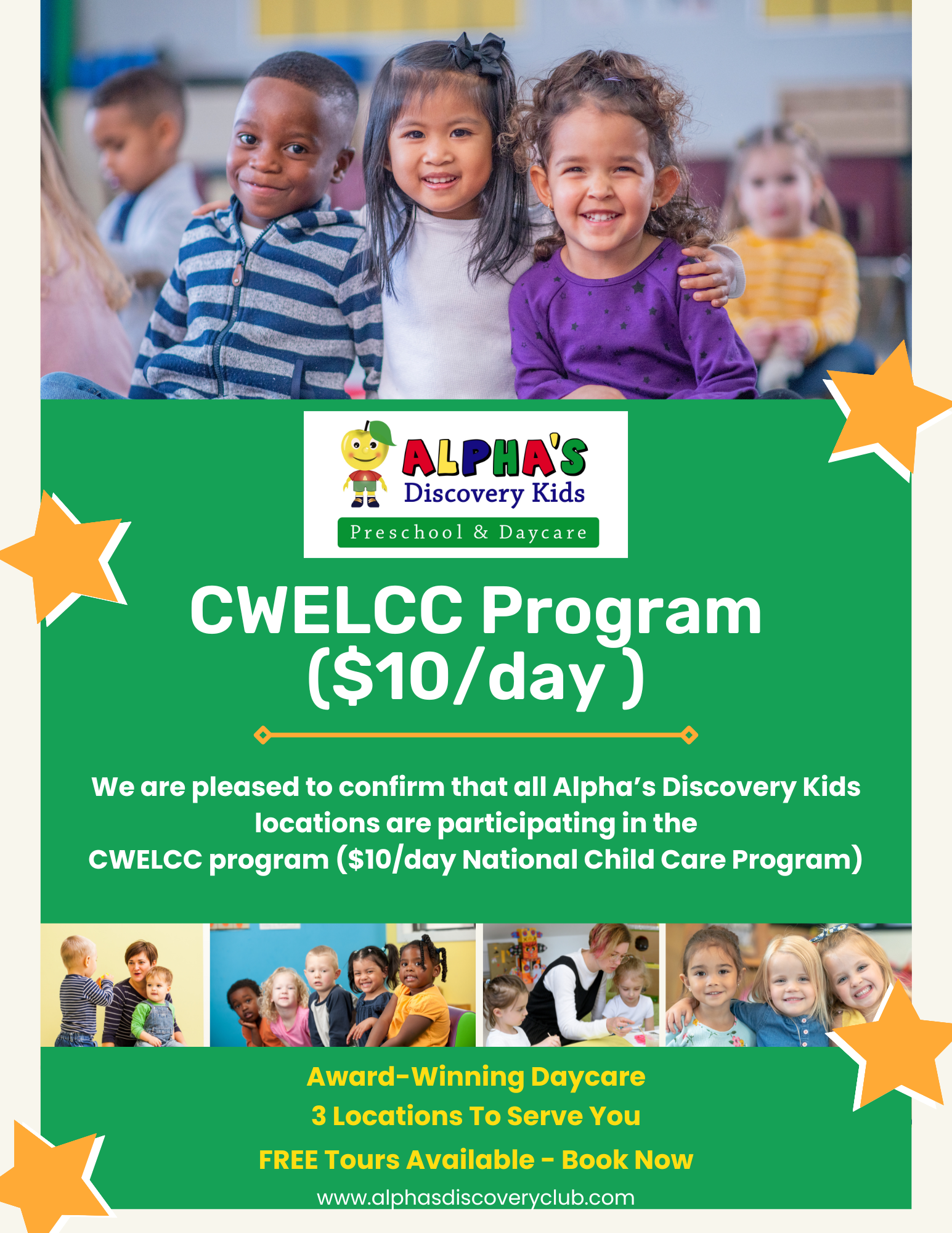 CWELCC Daycare Mississauga CWELCC Preschool Oakville
